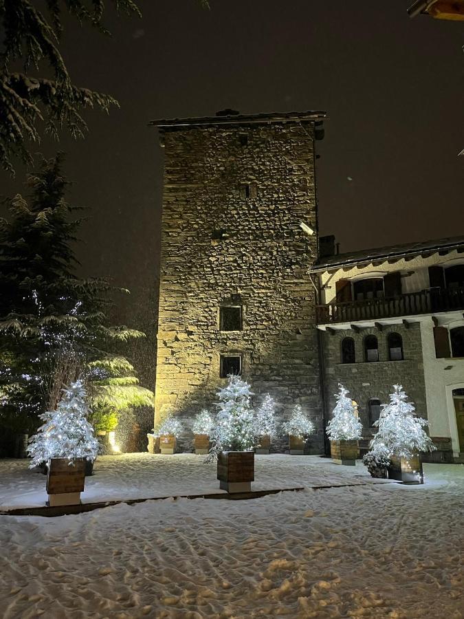 Chalet Blanc "Le Flocon" Courmayeur Luaran gambar